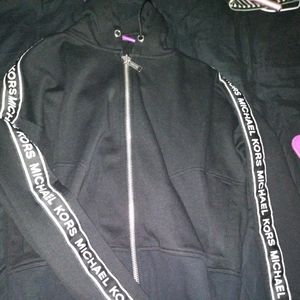 Mk black hoodie